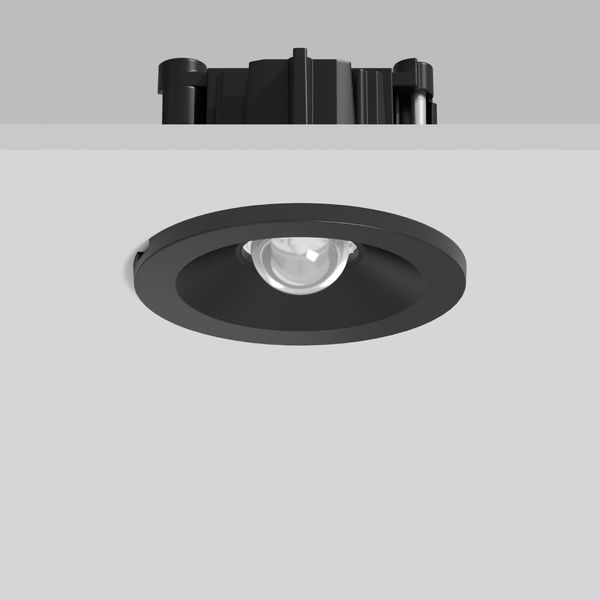 TURIA L, 4,2 W, 240 lm, 765, black, on/off Recessed ceiling luminaires image 2