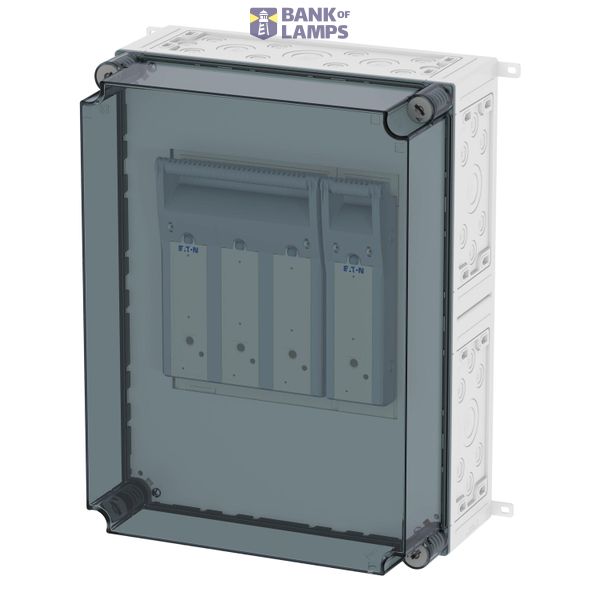 NH individual enclosure 1x XNH1, 3-pole+1-pole, incl. finger-protectio image 2