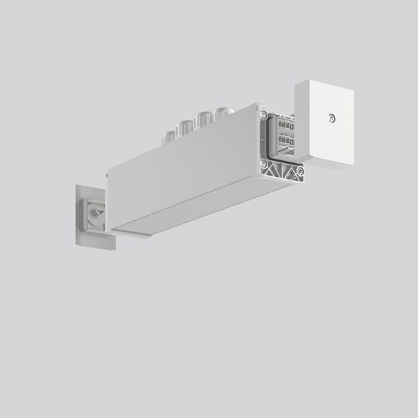 Infeed L 330 B 58 H 76 colour: aluminium 220 - 240 V image 2
