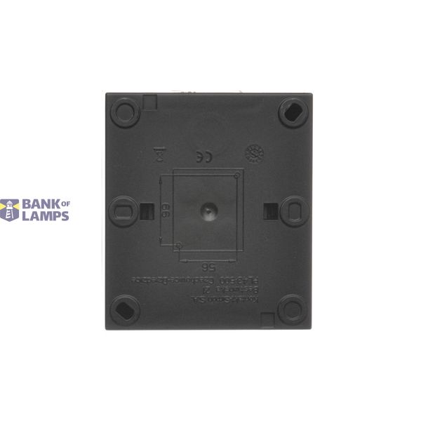 Single earial socket type "F", (module), Simon 24, IP20/IP44, black matt image 1