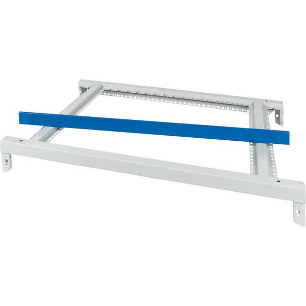 XTSZFBA-W1100 Top frame with design strip, W=1100mm, grey image 2