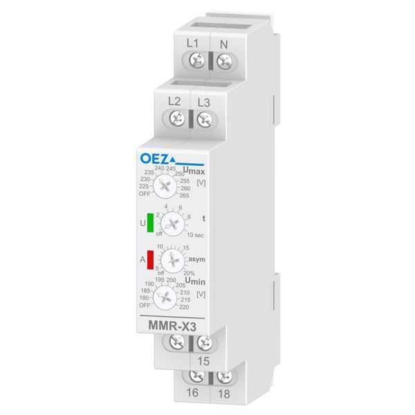 Voltage monitoring relay MMR-X3-001-A230 image 1
