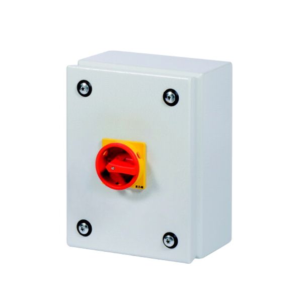 T0-4-15682/SE2/SVB Main switch, T0, 20 A, surface mounting, 4 contact unit(s), 6 pole, 1 N/O, 1 N/C, Emergency switching off function, Lockable in the 0 (Off) position, image 3