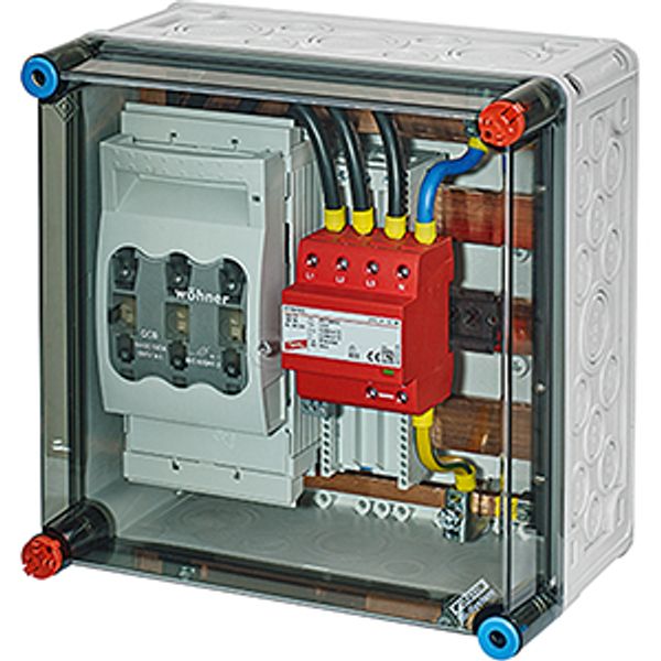 Mi OSB rail system cabinet 630A 5P, 300x300mm, OSB 50kA Type 1+2 +NH00 (Mi SP 2282) image 2
