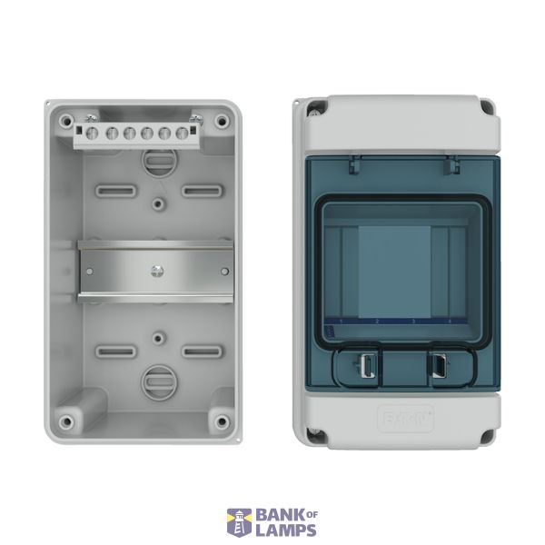 Mini Surface Mounted Board, IP65, IK08, 1-row 4 modules with screw ter image 6