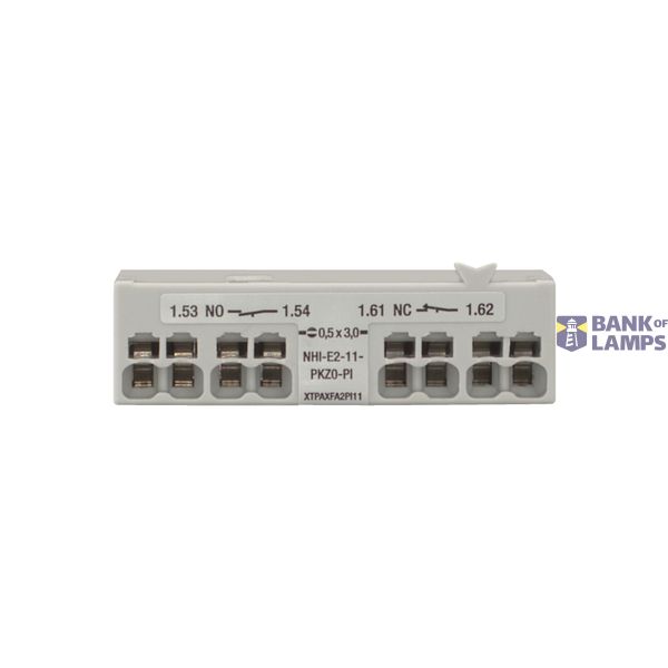 Standard auxiliary contact NHI-E, 1 N/O, 1 NC, Can be fitted to the fr image 4