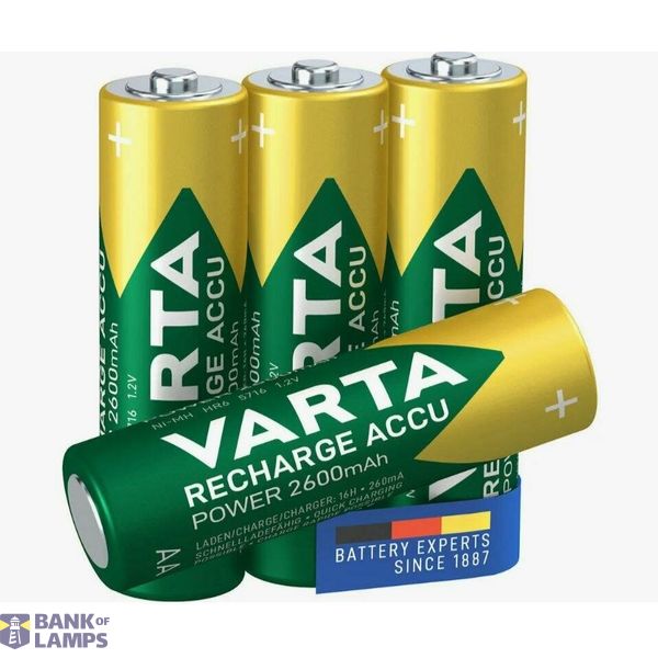 VARTA 5716 Ready2Use AA 2600mAh BL4 image 1