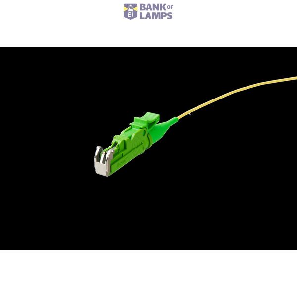 OpDAT pigtail E2000-APC, OS2, yellow image 2