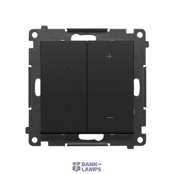 Dimmer for LED strips 12-24 V, controlled by a smartphone [Wi-Fi] - 1-channel - DIMMER W, (module), black matt image 1