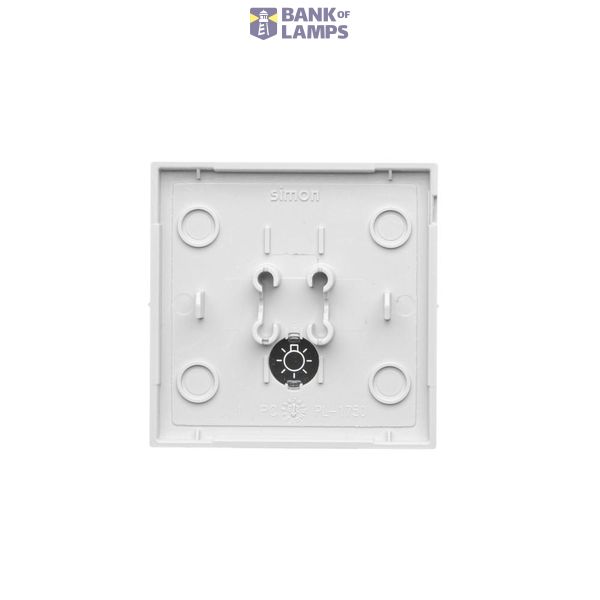 Buttoms for quadruple pushbutton / double roller blind pushbutton with pictogram, (rocker), Simon 24, IP20, black matt image 1