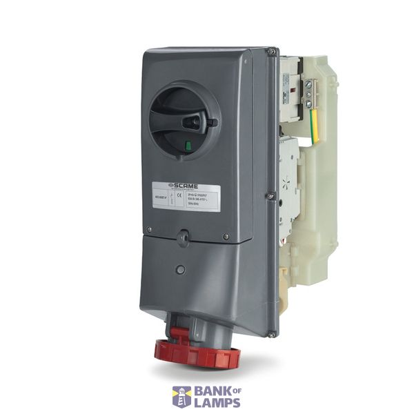 INTERLOCK.SOCKET 3P+N+E IP66/IP67 63A 6h image 2