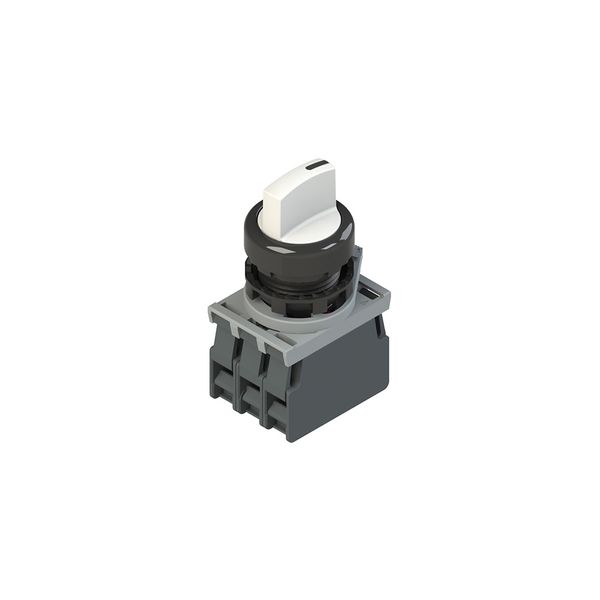 Complete unit with illuminated selector, fixing adapter and contacts image 1