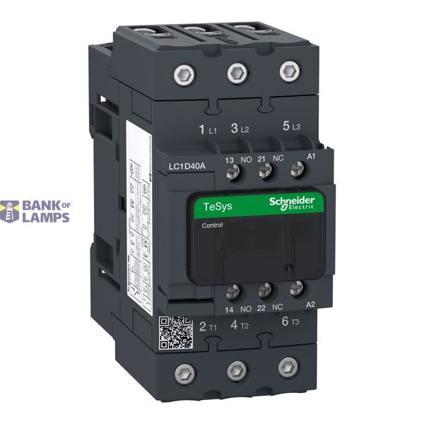 CONTACTOR 18A 1F+1O 230V 50/61 image 2