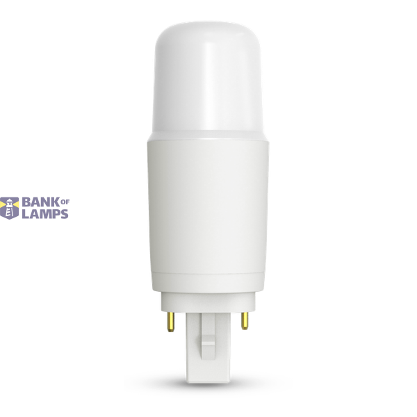 PL LED T37 Retrofit PLC/PLT 6.5W G24d & G24q 6500K image 1
