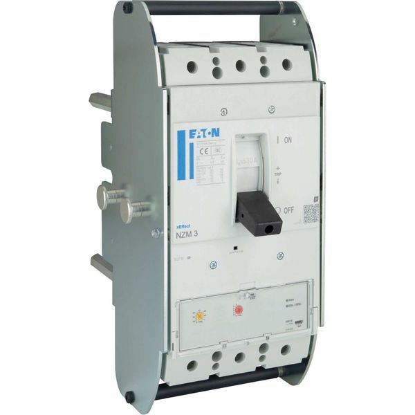 NZMH3-AX630-AVE NZM3 PXR10 circuit breaker, 630A, 3p, withdrawable unit image 15