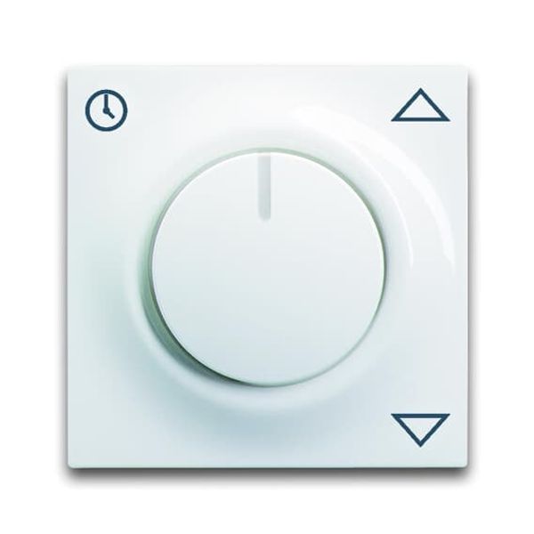 Busch-Timer®, Control elements impuls, Cover plate for Comfort Blind insert, alpine white image 1