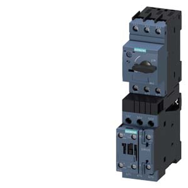 Load feeder, direct starter, S0, 23-28 A, 24 V DC, 150 kA image 1