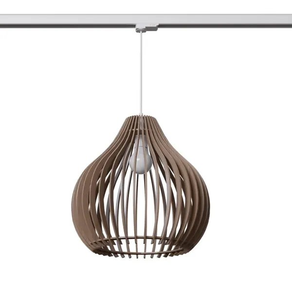 HANGING LAMP 3 PHASE APRILLA E27 3000K 7.5W 620LM WHITE image 1