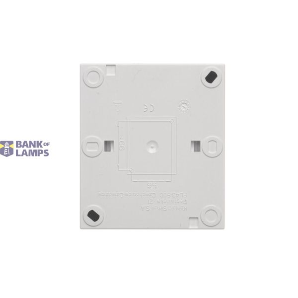 Single switch with backlight, dark grey, 16A, 10AX image 1