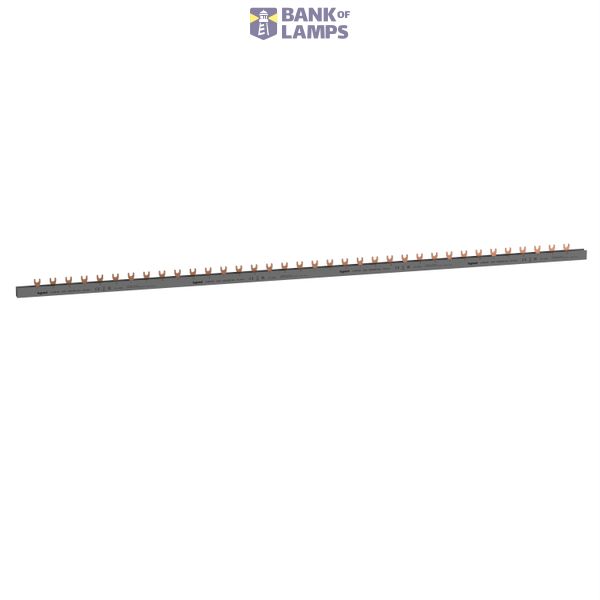 Fork type supply busbar, with 3P, 1 row for 12 modules image 2