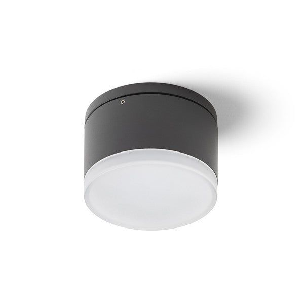 ORIN R ceiling anthracite grey satinated acrylic 230V LED 10W IP54 3000K image 1
