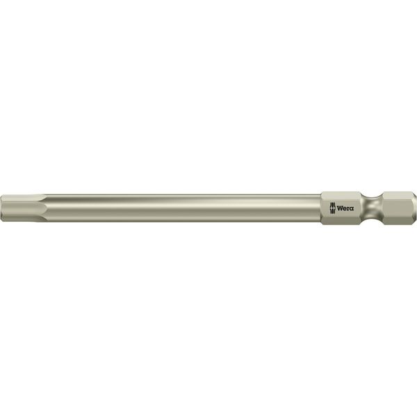 3840/4 Zeskant Bits, RVS, 5 x 89 mm image 1