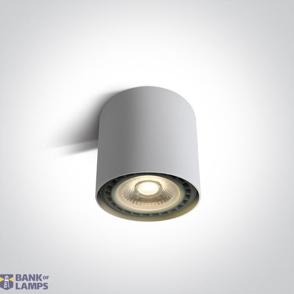 WHITE GU10 R111 15W 100-240V image 1