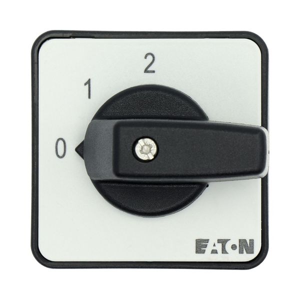 T0-1-8310/EZ Step switches, T0, 20 A, centre mounting, 1 contact unit(s), Contacts: 2, 45 °, maintained, With 0 (Off) position, 0-2, Design number 8310 image 14