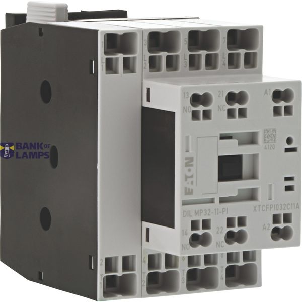 Contactor, 4 pole, AC operation, AC-1: 32 A, 1 N/O, 1 NC,400 V 50 Hz,  image 5