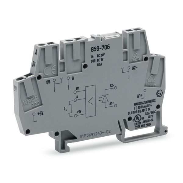 Optocoupler module Nominal input voltage: 24 VDC Limiting continuous c image 1