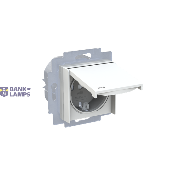 Socket with earthing contacts IP44 image 2