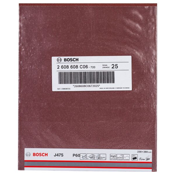 J475 sanding sheet 230x280 mm, 60 image 1