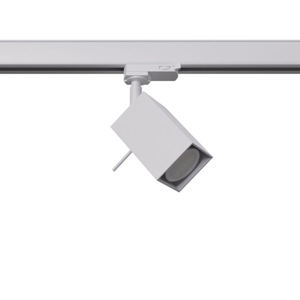 TRACK SPOTLIGHT 3 PHASE MOVABLE MERIDA WHITE GU10 image 1