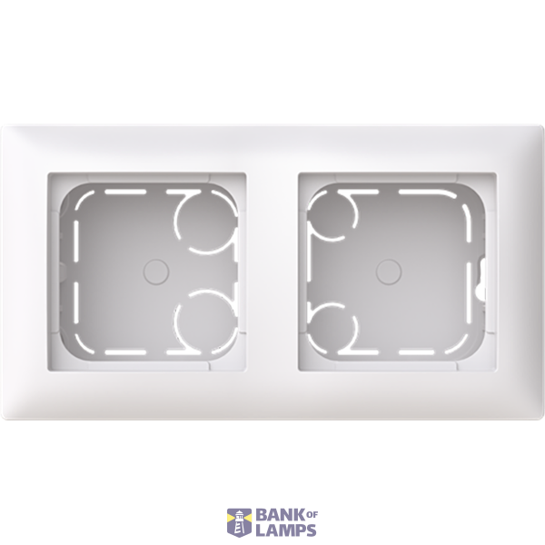 2gang Surface mounted housing high image 2