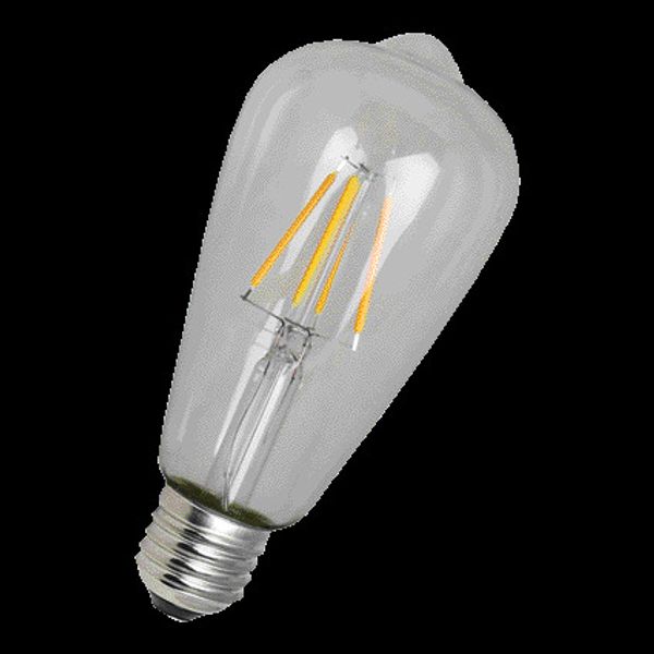 LED Filament Outdoor ST64 E27 240V 4W 2700K CL image 2