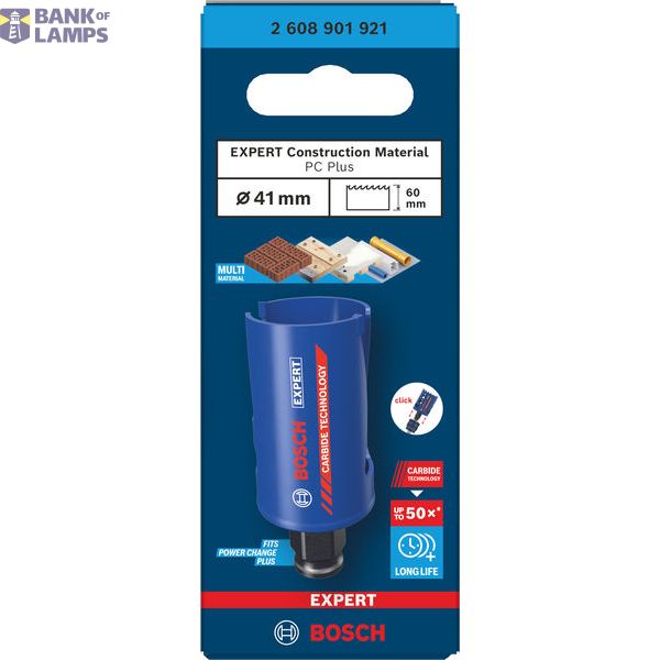 EXPERT Construction Material Hole Saw 41 mm image 3