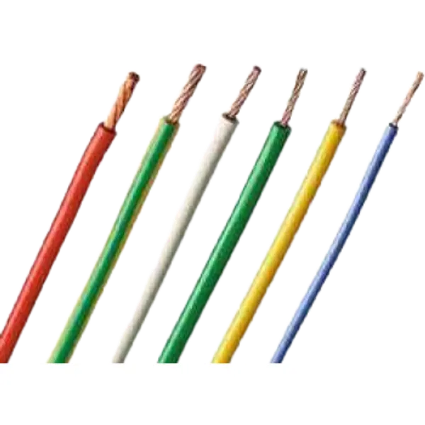 PVC-switching strand, highly flexible, Cableline, 2.5 mm², 651 x 0.07 mm, red, outer Ø 3.9 mm, 60.7125-10022 image 1