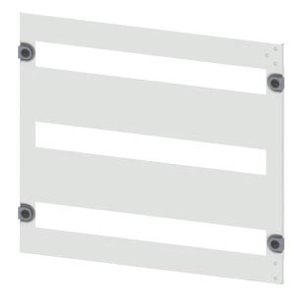 Cover modular installation devices 3 x 24 MW, H: 450 mm W: 600 mm image 1