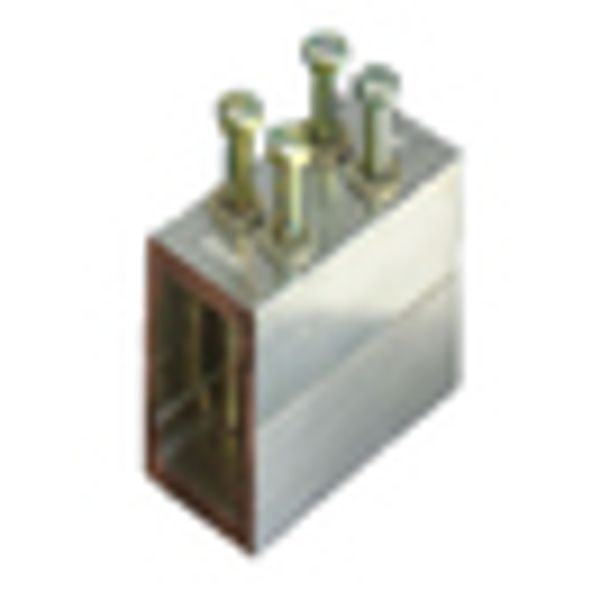 Busbar connecting terminal 2500A for triple T profile (The price is shown without markup on metals. Request a quote for accurate information) image 2
