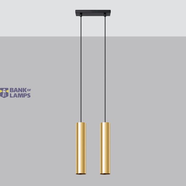 HANGING LAMP LAGOS 2 GOLDEN GLOSS GU10 2X10W IP20 image 8