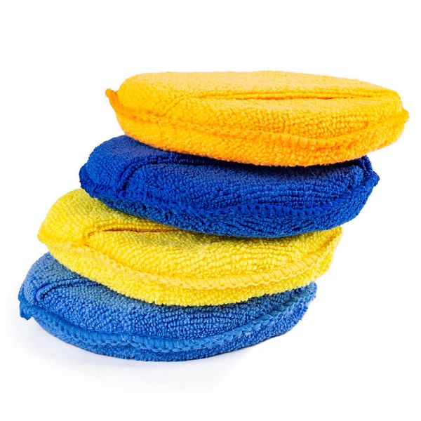 Microfiber polishing sponges 4x125 mm image 1