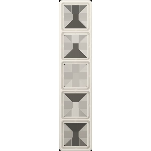5-gang frame, ivory CD585WUW image 3