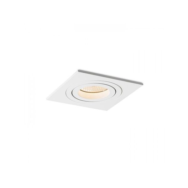 PASADENA GU10 SQ I recessed white 230V LED GU10 7W image 1