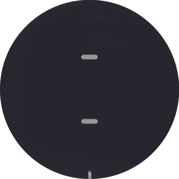 Push-button 1gang, + RGB LED, internal temp. sensor, KNX - R.1/R.3, bl image 1