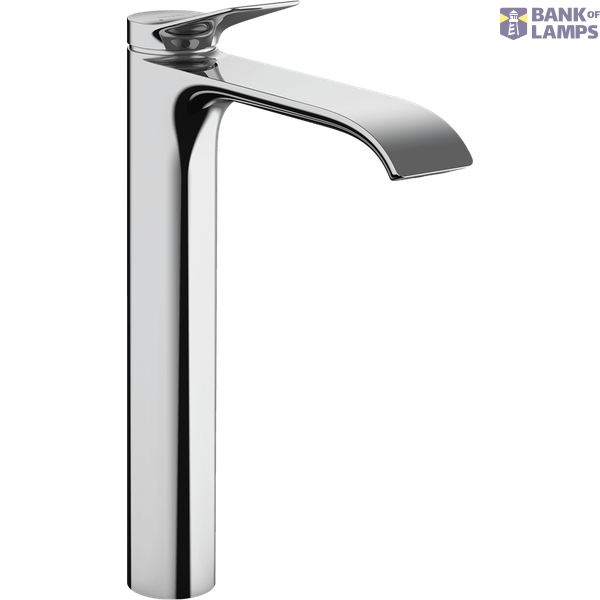 Vivenis 250 basin mixer, raised, with pop-up, chrome image 1
