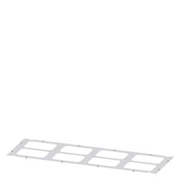 Floor plate for module inserts IP54, D: 400mm W: 1100mm image 1