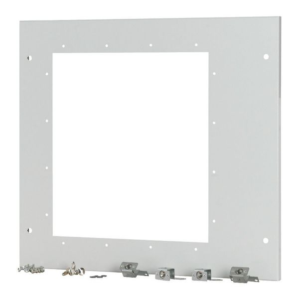 XTMPIX40WC-H550W600 Front cover for IZMX40, withdrawable, HxW=550x600mm, grey image 6