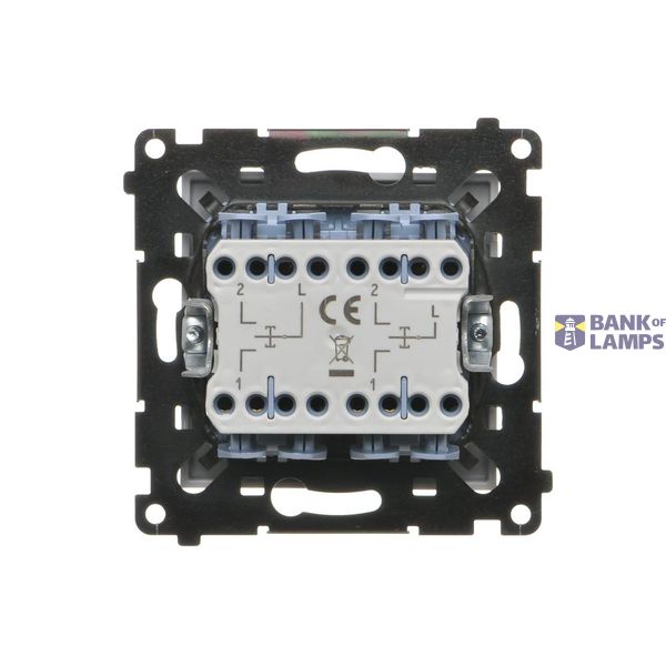 Switch with motion sensor, black matt image 1