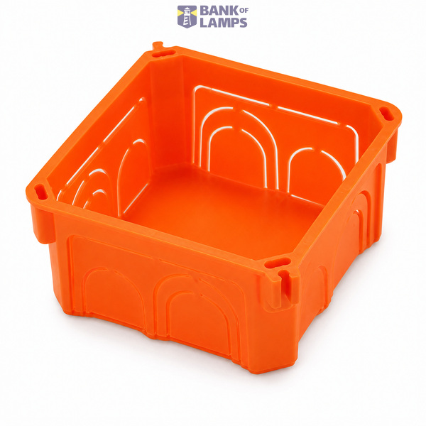 Flush Mount Square Junction Box 80x80 IP30 image 1
