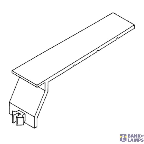 Cable holding clamp universal for series BE-DIN duct image 1